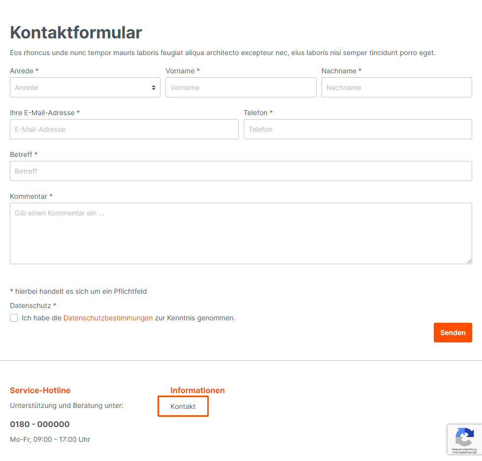 Formulare mit Google reCAPTCHA schützen - Basis-Plugin Formulare mit Google reCAPTCHA schützen - Basis-Plugin